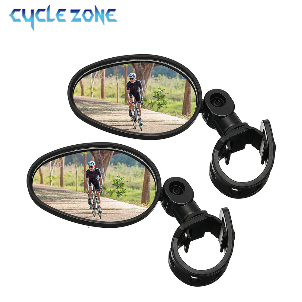Cycle Zone - Rétroviseur de vélo réglable à 360