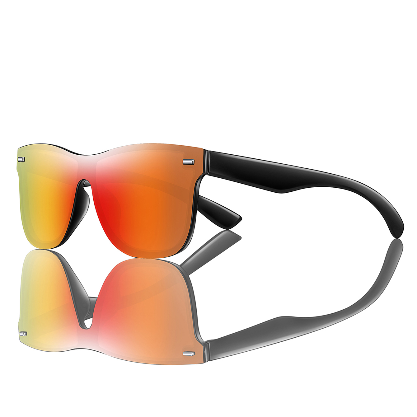 Lunettes de soleil carrées cou - Cycle Zone avis et prix