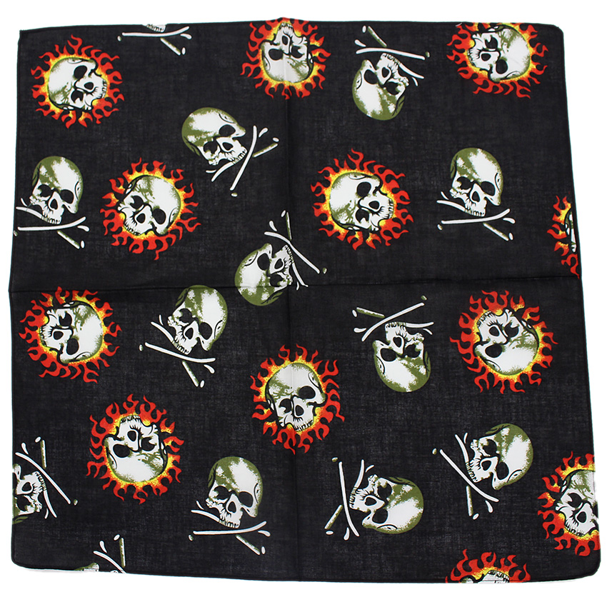 Foulard Bandana carré 100% cot - Cycle Zone avis et prix